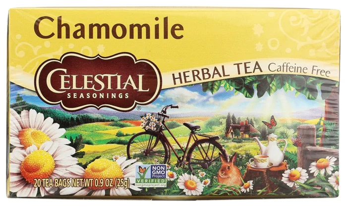 Celestial Seasonings Chamomile herbal tea, 20-bag box